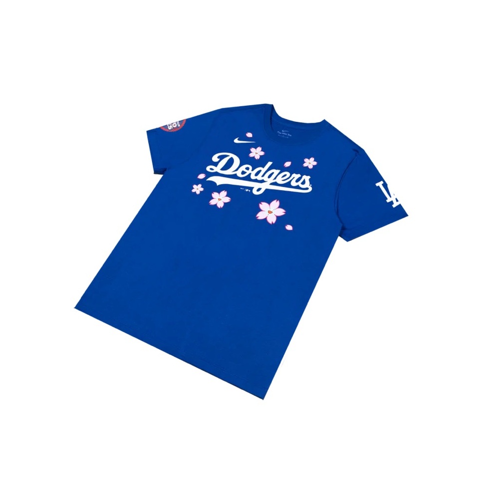 Nike - Takashi Murakami + MLB Yamamoto Dodgers SS Tee - Blue - NWT - Picture 6 of 10